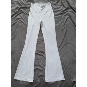 Lululemon Groove Super High-Rise Flared Pant Light Blue Nulu Yoga Leggings Sz 6